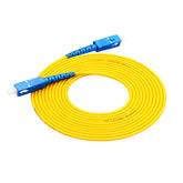 SC/UPC to SC/UPC Fiber Optic Cable Jumper Optical Patch Cord Simplex Single-Mode 9/125
